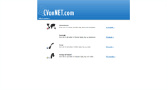 Desktop Screenshot of cvonnet.com